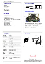 Предварительный просмотр 2 страницы Honeywell HB273 Quick Installation Manual