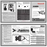 Honeywell HB73 Series Operation Manual preview