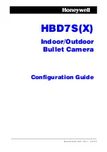 Honeywell HBD7S(X) Configuration Manual предпросмотр