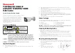 Предварительный просмотр 1 страницы Honeywell HBW4PER1 Quick Installation Manual