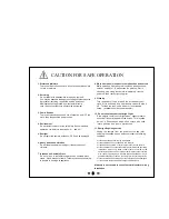 Preview for 3 page of Honeywell HCC-745NTW/PTW Operation Manual