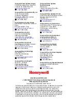 Предварительный просмотр 40 страницы Honeywell HCC334L User Manual