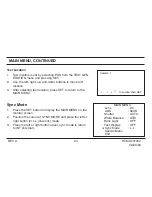 Предварительный просмотр 24 страницы Honeywell HCC474M User Manual