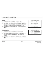 Предварительный просмотр 27 страницы Honeywell HCC474M User Manual