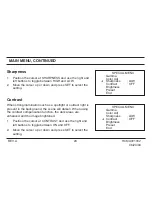 Предварительный просмотр 28 страницы Honeywell HCC474M User Manual