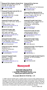 Preview for 28 page of Honeywell HCC484TP User Manual