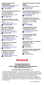 Preview for 84 page of Honeywell HCC484TP User Manual