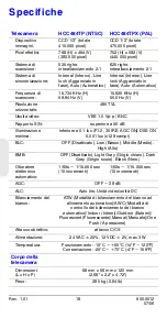 Preview for 110 page of Honeywell HCC484TP User Manual