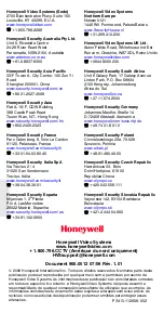 Preview for 140 page of Honeywell HCC484TP User Manual