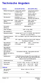 Preview for 166 page of Honeywell HCC484TP User Manual