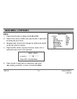 Предварительный просмотр 15 страницы Honeywell HCCM474M User Manual