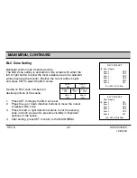 Предварительный просмотр 22 страницы Honeywell HCCM474M User Manual