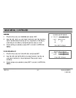 Предварительный просмотр 27 страницы Honeywell HCCM474M User Manual