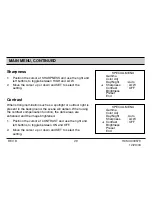 Предварительный просмотр 29 страницы Honeywell HCCM474M User Manual