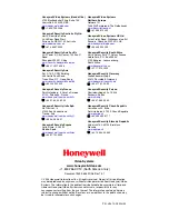 Preview for 32 page of Honeywell HCD484E User Manual