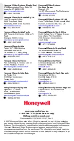 Предварительный просмотр 24 страницы Honeywell HCD484L User Manual