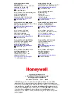 Предварительный просмотр 24 страницы Honeywell HCD544 User Manual