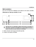 Предварительный просмотр 13 страницы Honeywell HCE 60 Installation And Operation Manual