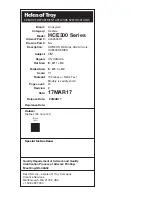 Preview for 21 page of Honeywell HCE300 Series Manual