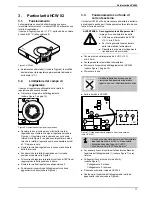 Предварительный просмотр 17 страницы Honeywell HCF 82 Installation And Operation Manual