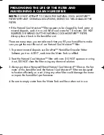 Предварительный просмотр 7 страницы Honeywell HCM 890 - 2 Gallon Cool Moisture Humidifier Owner'S Manual