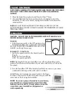 Preview for 5 page of Honeywell HCM-890 Series Owner'S Manual