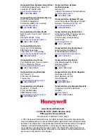 Preview for 20 page of Honeywell HCM384L User Manual