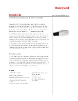 Предварительный просмотр 1 страницы Honeywell HCM574E Specifications