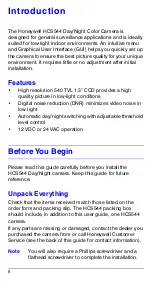 Предварительный просмотр 6 страницы Honeywell HCS544 User Manual