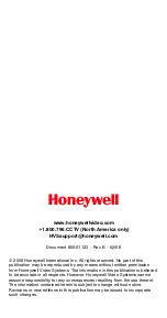 Предварительный просмотр 24 страницы Honeywell HCS544 User Manual