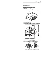 Honeywell HCW 23 Installation Instructions preview