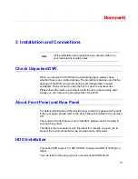 Preview for 31 page of Honeywell HD-16DVR-C User Manual