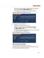 Preview for 45 page of Honeywell HD-16DVR-C User Manual