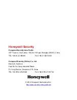 Preview for 169 page of Honeywell HD-16DVR-C User Manual