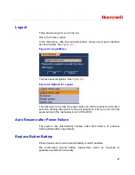 Предварительный просмотр 41 страницы Honeywell HD-DVR-1004 User Manual
