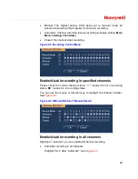 Предварительный просмотр 43 страницы Honeywell HD-DVR-1004 User Manual