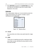 Preview for 36 page of Honeywell HD273H User Manual