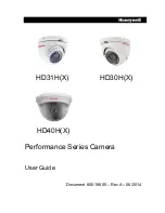 Предварительный просмотр 1 страницы Honeywell HD30H(X) User Manual