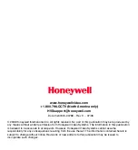 Предварительный просмотр 28 страницы Honeywell HD3C User Manual