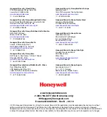 Предварительный просмотр 32 страницы Honeywell HD3CHS User Manual