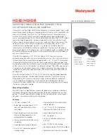 Honeywell HD3D Specifications предпросмотр