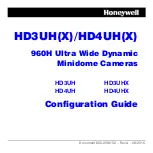 Honeywell HD3UH Configuration Manual предпросмотр