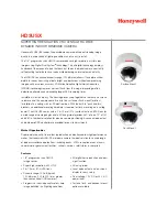 Honeywell HD3USX Specifications предпросмотр