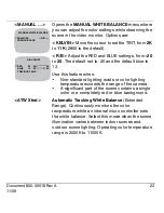 Предварительный просмотр 23 страницы Honeywell HD3UX User Manual