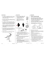 Предварительный просмотр 2 страницы Honeywell HD3VC4HR Instruction Manual