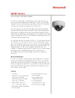 Honeywell HD4D Series Specifications предпросмотр