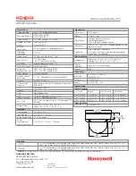 Preview for 2 page of Honeywell HD4DIR Brochure & Specs