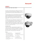 Honeywell HD4DX Specifications предпросмотр