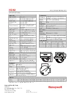 Предварительный просмотр 2 страницы Honeywell HD4U Brochure & Specs