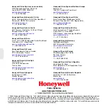 Предварительный просмотр 96 страницы Honeywell HD4VC4HR User Manual